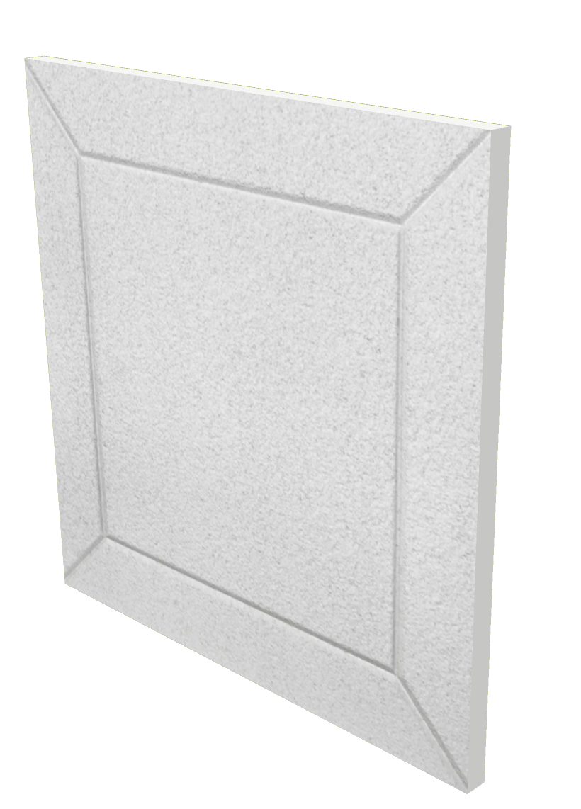 details D03 white Acoustical blocking tiles in custom colors